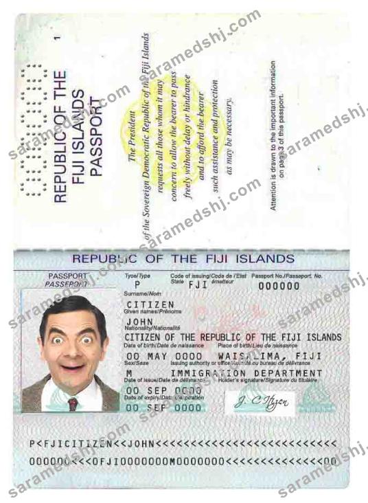 Fiji passport